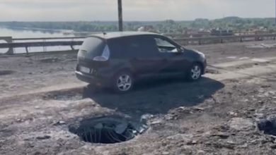 Антоновский мост в Херсоне