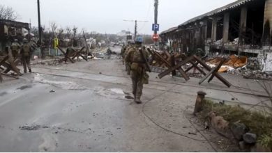 Буча, украинские военные