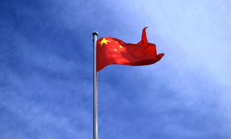 китайский флаг, Китай