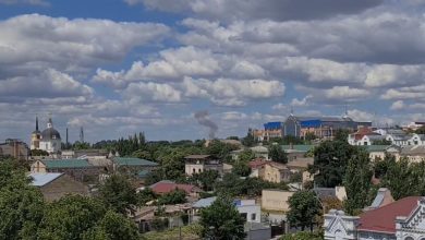 Обстрел ВСУ Херсона