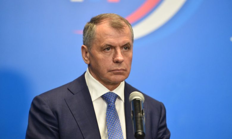 Спикер парламента Крыма Владимир Константинов
