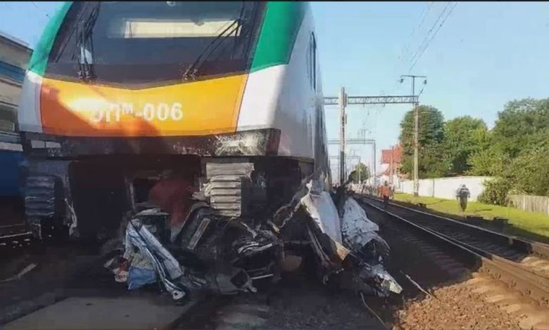 Авария с поездом