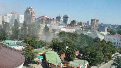 Донецк, обстрел