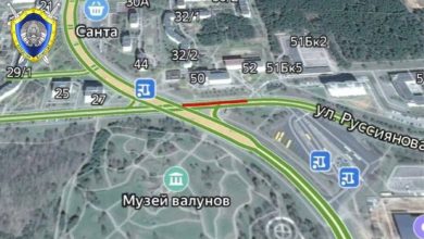 Карта ограничения движения