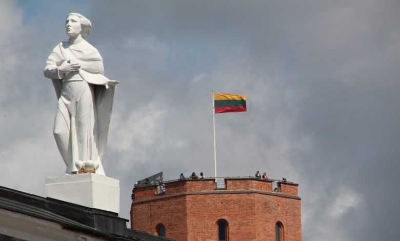 флаг Литвы, Вильнюс