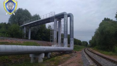 Место гибели девушки в Гомеле