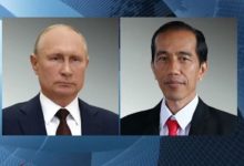 Путин и Видодо, Россия и Индонезия