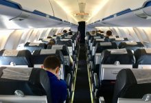 Салон самолета