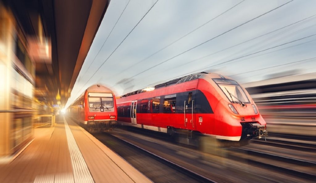 Современный поезд