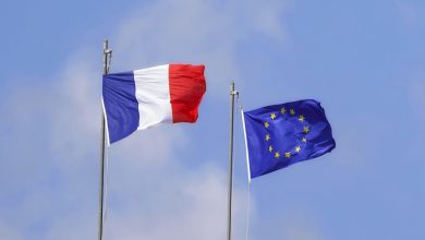 флаги Франции и ЕС