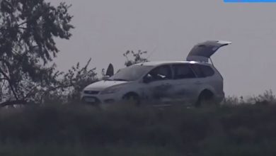 Машина итальянского журналиста