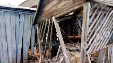 Обстрел Теткино