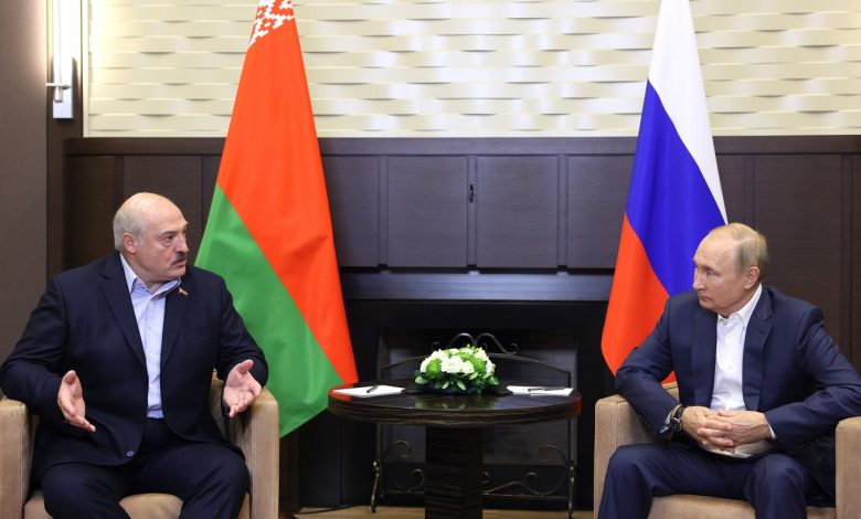 Переговоры А. Лукашенко и В. Путина