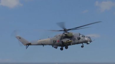 Российский вертолет Ми-35