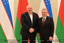 Встреча А. Лукашенко с президентом Узбекистана Ш. Мирзиёевым
