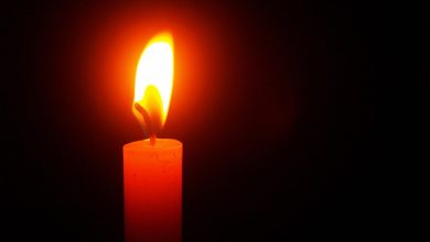 свеча, соболезнования