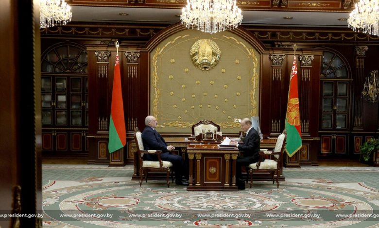 А. Лукашенко и В. Гусаков