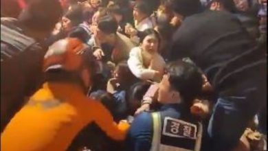 Давка в Сеуле