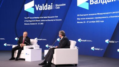 В. Путин и Ф. Лукьянов