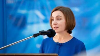 президент Молдавии Санду