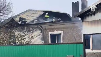 Пожар в Башкирии
