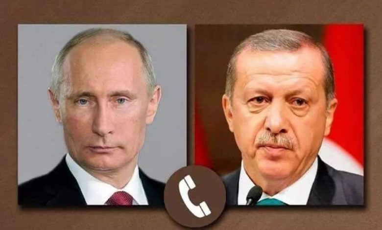 Путин и Эрдоган по телефону