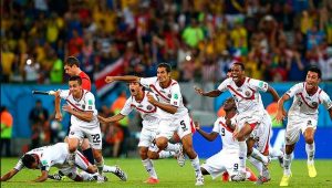 Сборная Коста-Рики обыграла команду Японии в матче чемпионата мира 14