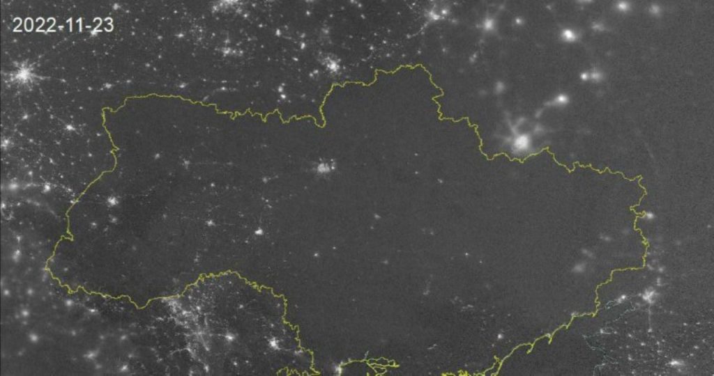 блэкаут на Украине