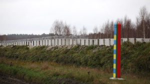 забор на украинско-белорусской границе