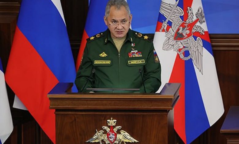 Министр обороны РФ С. Шойгу
