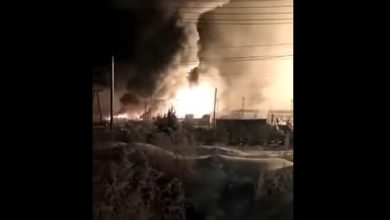 Пожар в Иркутской области на Марковском нефтегазоконденсатном месторождении