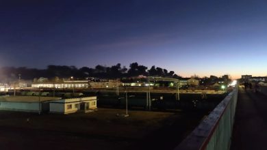 Пожар в Курске