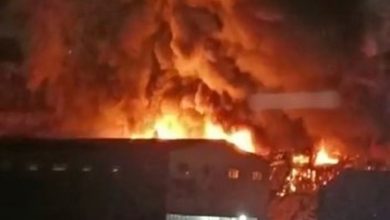 Пожар во Владивостоке