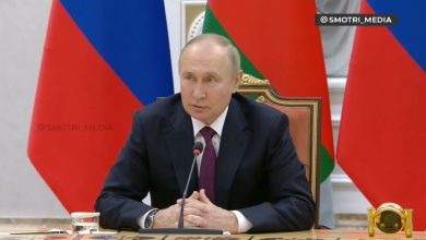 Владимир Путин в Минске