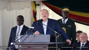 А. Лукашенко в Зимбабве