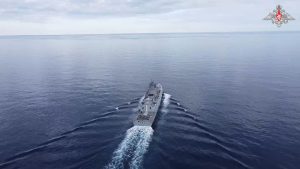 «Адмирал Горшков» отработал удар «Цирконом» в Атлантике