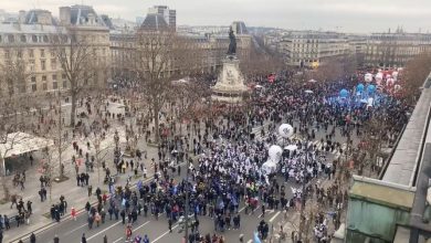 Митинг в Париже