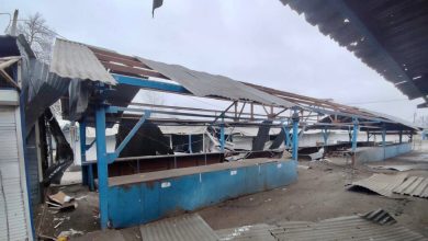 Последствия обстрела в Шебекино