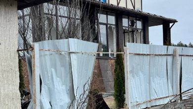 Последствия одного из обстрелов в Белгородской области