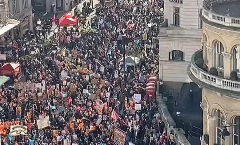 Марш в Лондоне
