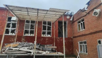 Последствия обстрела в Шебекино