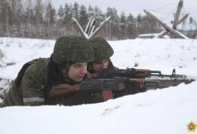 Проверка боеготовности белорусских военных