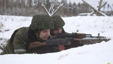 Проверка боеготовности белорусских военных