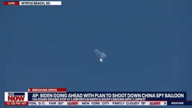 Сбитие аэростата