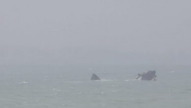 Тонущий сухогруз возле Новороссийска