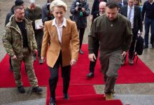 Урсула фон дер Ляйен и В. Зеленский