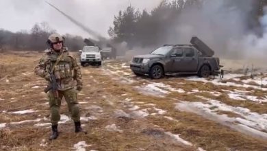 Военные ВСУ в Бахмуте