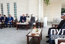 Встреча президентов Беларуси и ОАЭ