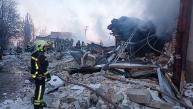 Взрыв на заводе в Киеве