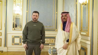 Зеленский с главой МИД Саудовской Аравии